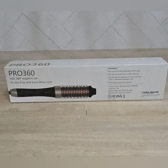 Ionic Thermal Brush Curling Iron Brush 1.5 Inch Heat Round Hair Curling Brush - Picture 6 of 6